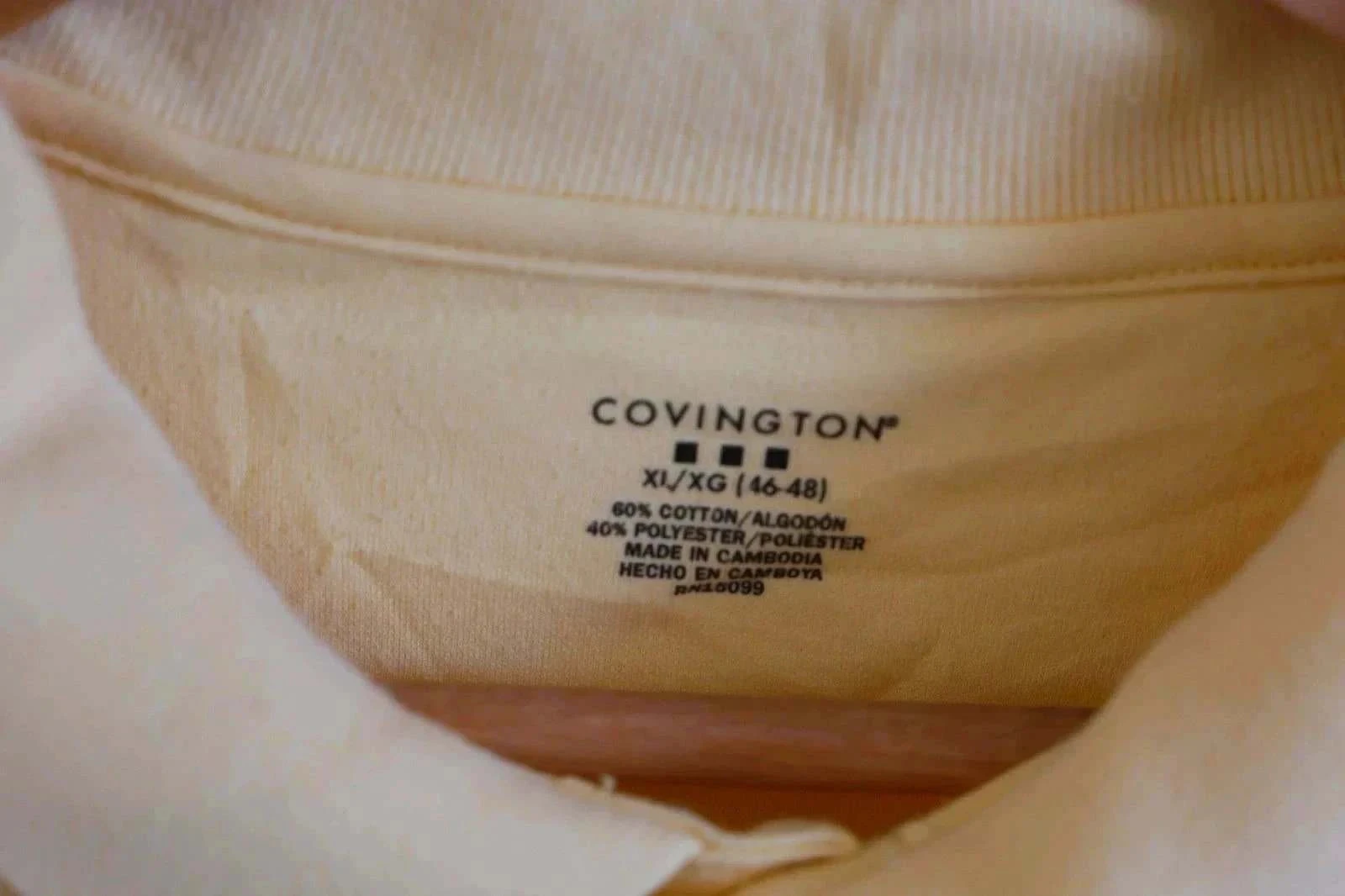 C36 t-shirt jaune Covington XL – photo 3